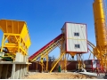 Energy-Efficient HZS120 Concrete Batch Plant 120m³/h Fixed Concrete Mixing Plant for Africa Construction 