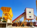 Cost-Effective HZS120 Ready Mix Concrete Batching Plant 120m³/h Output for Africa Projects 