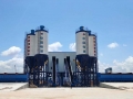 Mix plant ready mix concrete cement mixing plant machine wet type concrete batching plant 120m3/h 