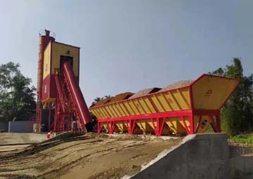 Another set of HZS120 RMC batching plant  was installed in Bangladesh