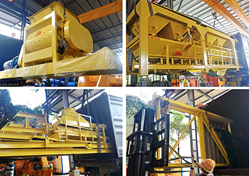 One More HZS50 Stationary Concrete Batching Plant will be installed in Philippines