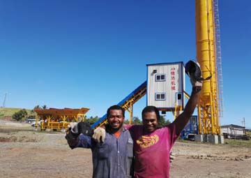 XDM Concrete Batching Plants will be exported to Fiji again